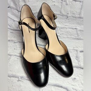 Kate Spade Black Patent Leather Serene Pumps